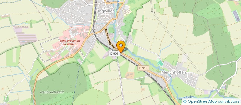 localisation de l'entreprise AERO CLEAN  MENCHHOFFEN