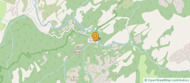 localisation de l'entreprise AERO CLUB CALVI BALAGNE à CALENZANA
