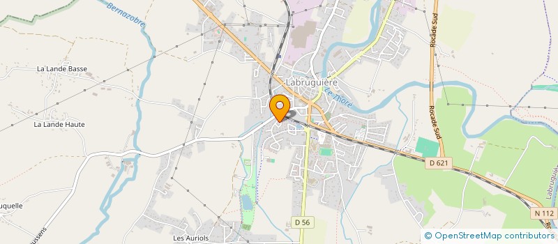 localisation de l'entreprise AERO CLUB CASTRES MAZAMET  LABRUGUIERE