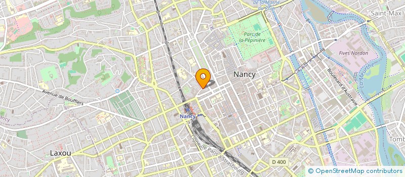 localisation de l'entreprise AERO CLUB DE NANCY à NANCY