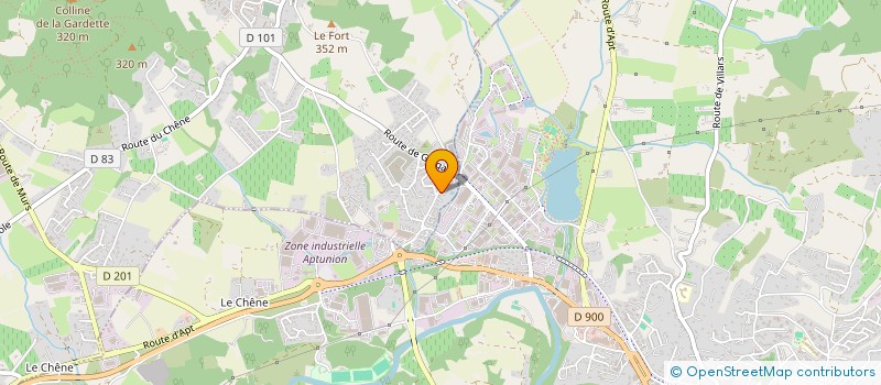 localisation de l'entreprise AERO-CLUB DU LUBERON  GARGAS