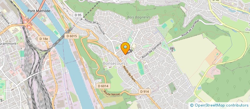 localisation de l'entreprise AERO CLUB ROUEN NORMANDIE MODELISME  MONTMAIN