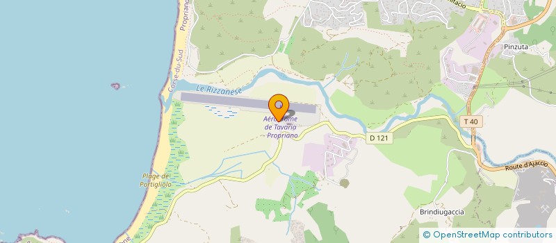 localisation de l'entreprise AERO CLUB ST CYR VALENCO à PROPRIANO