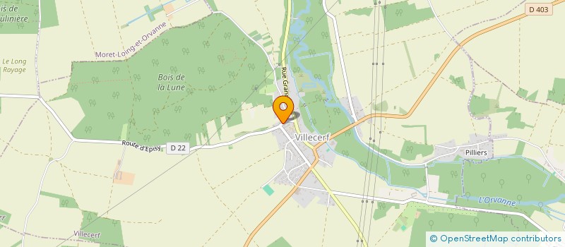 localisation de l'entreprise AERO CLUB VALLEE DU LOING  MORET-LOING-ET-ORVANNE