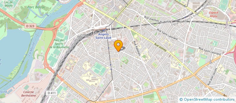 localisation de l'entreprise AERO  CONCEPT PAYS DE LOIRE à ANGERS