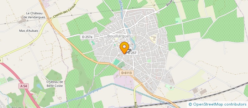 localisation de l'entreprise AERO CONSULT & TRAINING  BOUILLARGUES