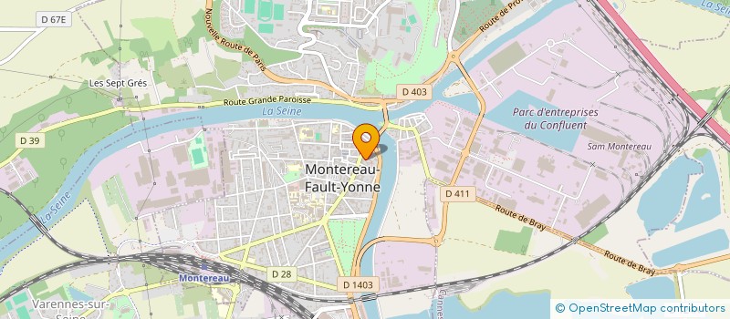 localisation de l'entreprise AERO CONSULTING à PARAY-VIEILLE-POSTE