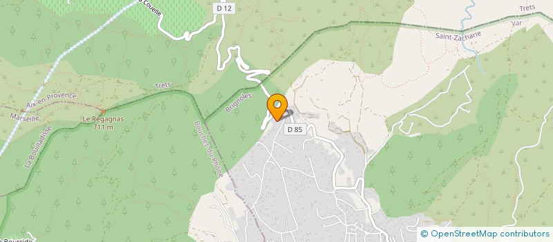 localisation de l'entreprise AERO DEVELOPPEMENT  SAINT-ZACHARIE