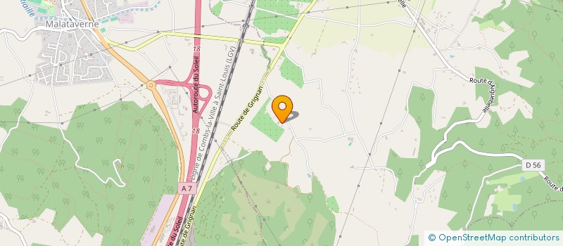 localisation de l'entreprise AERO ECO WATT  MALATAVERNE