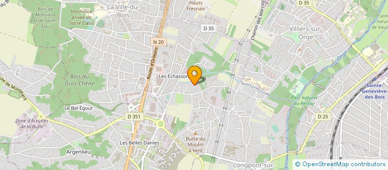 localisation de l'entreprise AERO FINANCE MANAGEMENT à LONGPONT-SUR-ORGE