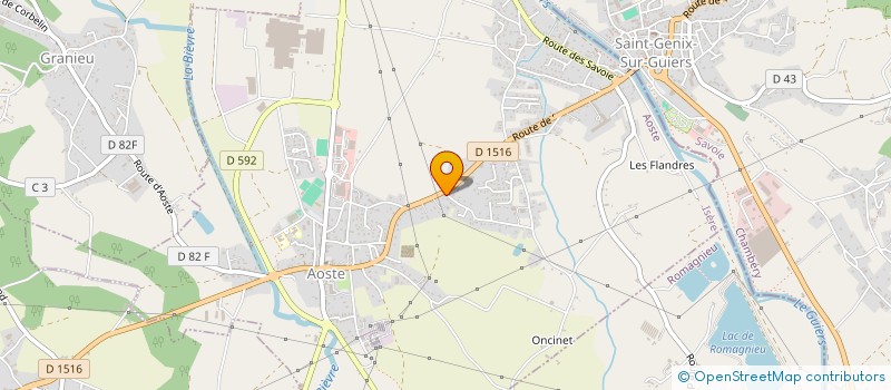 localisation de l'entreprise AERO FORME  AOSTE