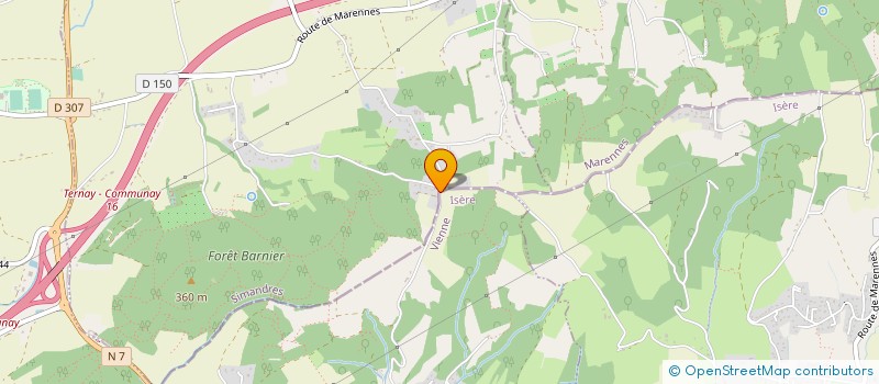 localisation de l'entreprise AERO-FORME DISTRIBUTION à SAINT SYMPHORIEN D'OZON