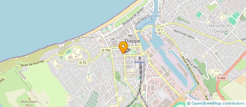 localisation de l'entreprise AERO FRANCE DEVELOPPEMENT à DIEPPE