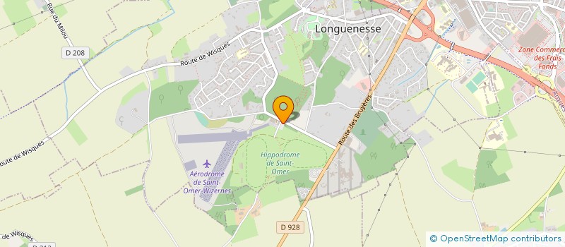 localisation de l'entreprise AERO-FUN  LONGUENESSE