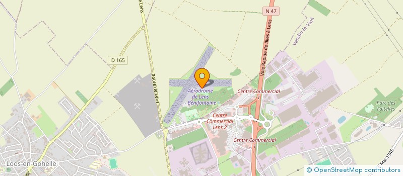 localisation de l'entreprise AERO JAC  BENIFONTAINE