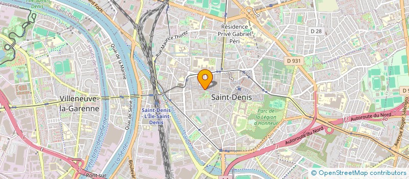 localisation de l'entreprise AERO JKL à SAINT-DENIS