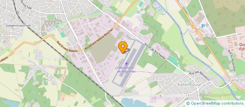 localisation de l'entreprise AERO-JUNKA à HAGUENAU