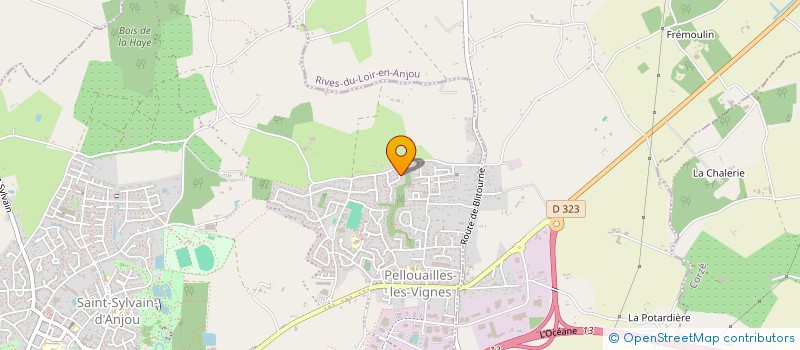 localisation de l'entreprise AERO LOISIR DE L'AUBANCE  VERRIERES-EN-ANJOU