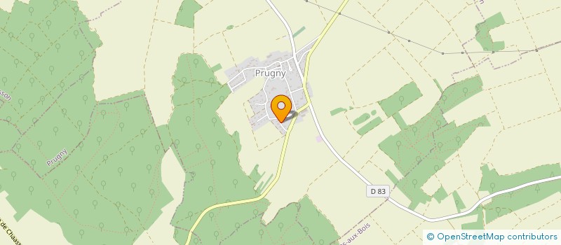 localisation de l'entreprise AERO MECA  PRUGNY