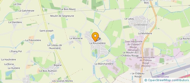 localisation de l'entreprise AERO MIKE à POUILLE-LES-COTEAUX