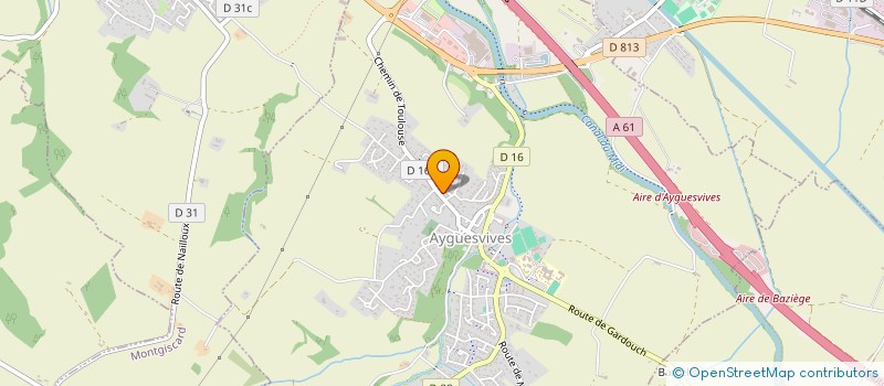 localisation de l'entreprise AERO MODEL CLUB AYGUESVIVOIS  AYGUESVIVES