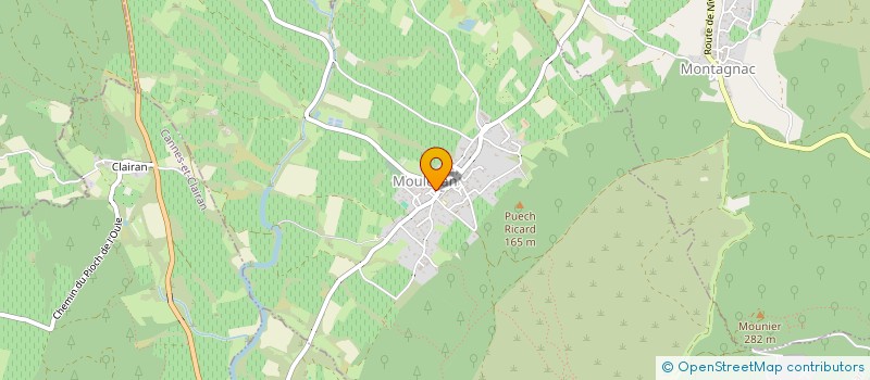 localisation de l'entreprise AERO MODEL CLUB CEVENOL  SAINT-JEAN-DE-SERRES