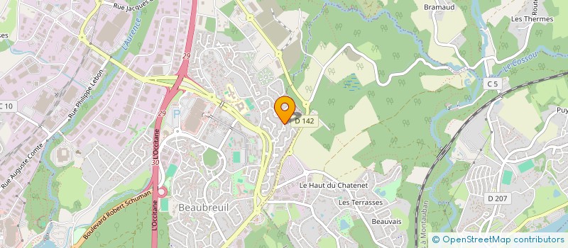 localisation de l'entreprise AERO-MODEL CLUB DU LIMOUSIN à LIMOGES