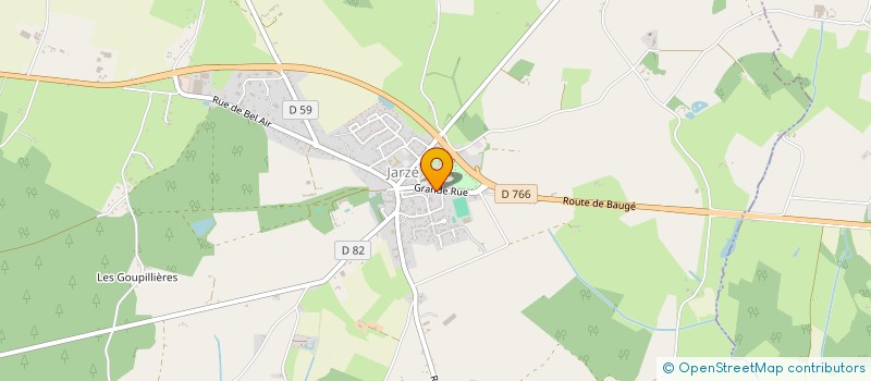 localisation de l'entreprise AERO MODELE CLUB ANJOU  LOIRE-AUTHION