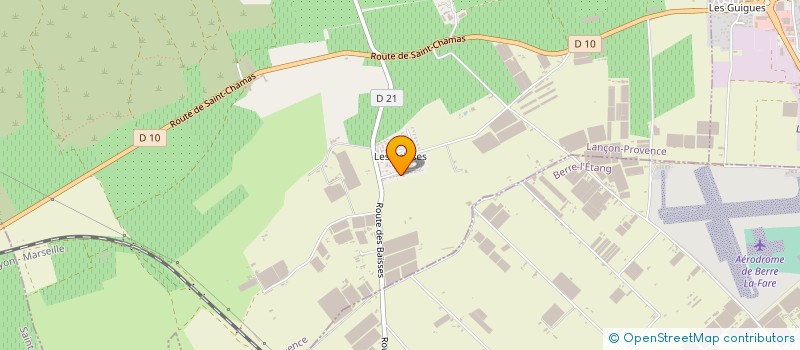 localisation de l'entreprise AERO MODELE CLUB DE PROVENCE  FUVEAU