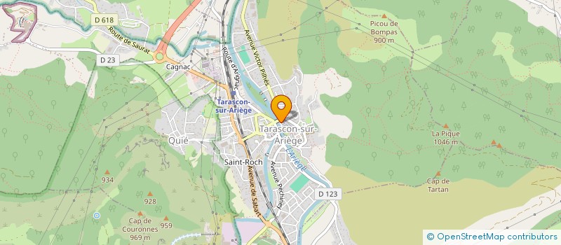 localisation de l'entreprise AERO MODELE CLUB DU SOUDOUR à TARASCON-SUR-ARIEGE