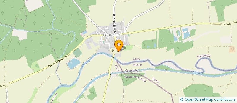 localisation de l'entreprise AERO MODELE CLUB REMOIS  BOUFFIGNEREUX