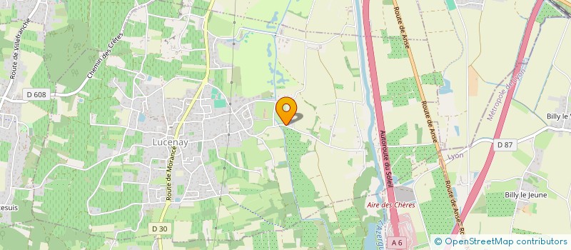 localisation de l'entreprise AERO NETT  LUCENAY