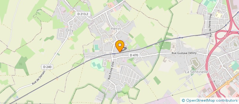 localisation de l'entreprise AERO NPC à HERIN