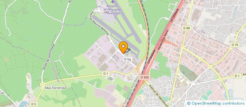 localisation de l'entreprise AERO PASS MEDITERRANEE à PERPIGNAN