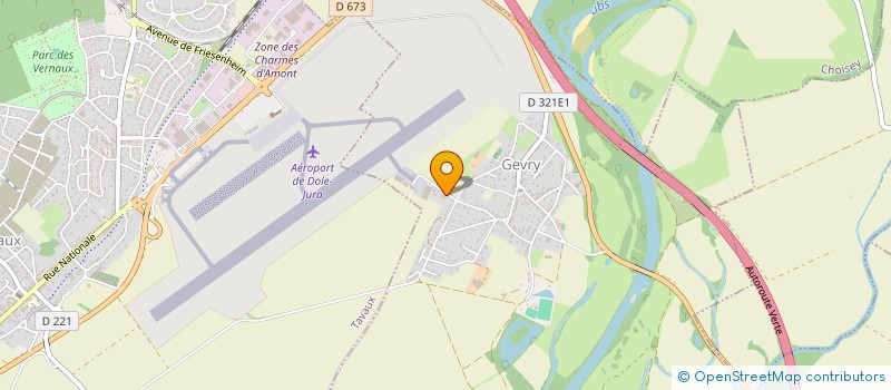 localisation de l'entreprise AERO PASSION  GEVRY