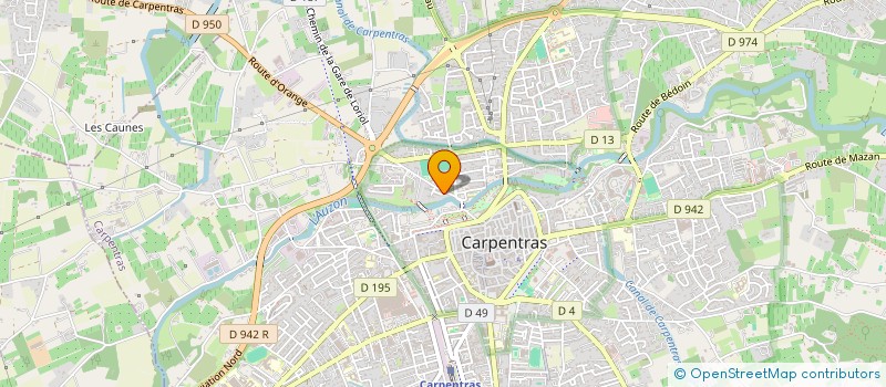 localisation de l'entreprise AERO PROPRETE à CARPENTRAS