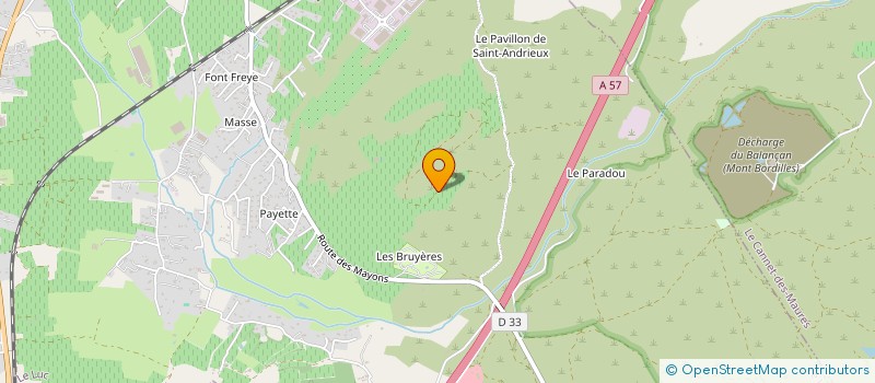 localisation de l'entreprise AERO STOCK à LE LUC
