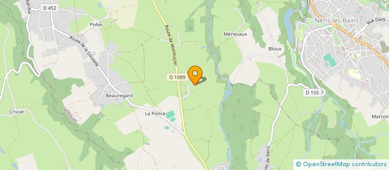 localisation de l'entreprise AERO TOPMECA à VILLEBRET