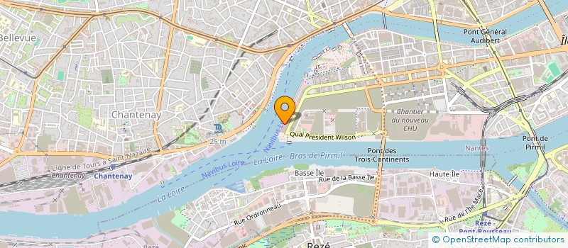 localisation de l'entreprise AEROBAR à NANTES