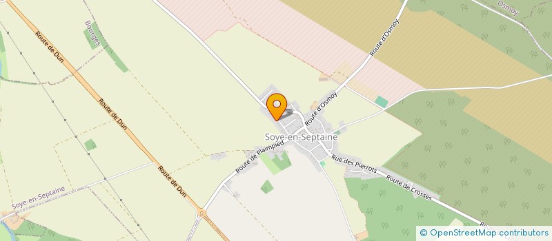 localisation de l'entreprise AEROBERRY  SOYE-EN-SEPTAINE