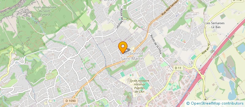 localisation de l'entreprise AEROBOAT FRANCE  MONTBONNOT-SAINT-MARTIN