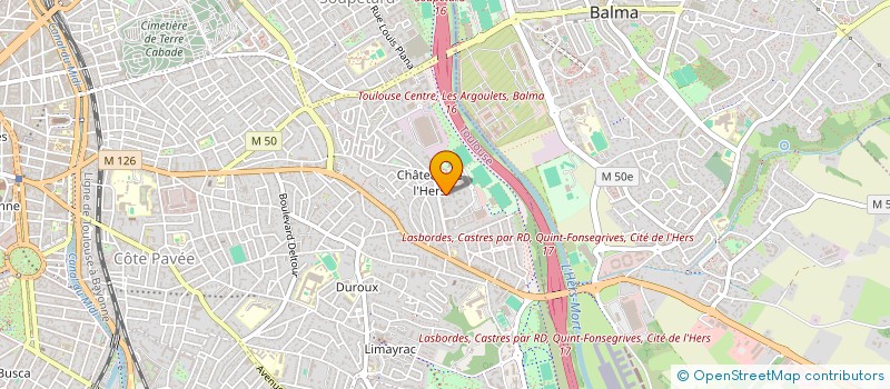 localisation de l'entreprise AEROBOT  TOULOUSE