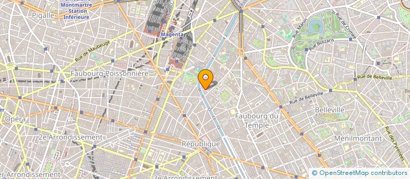 localisation de l'entreprise AEROCLIM à PARIS