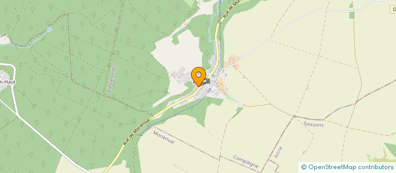 localisation de l'entreprise AEROCLUB CREPY FEIGNEUX-ACF  PIERREFONDS