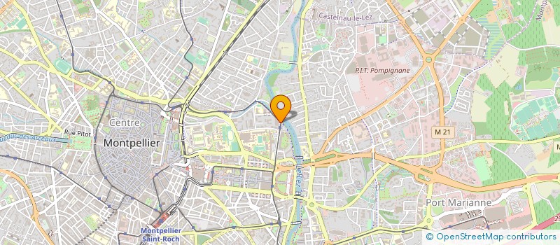localisation de l'entreprise AEROCLUB DE L'HERAULT MONTPELLIER OCCITANIE à MONTPELLIER