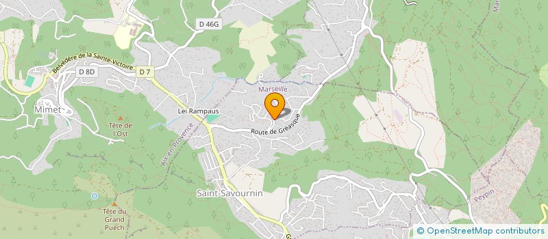 localisation de l'entreprise AEROCLUB ULM DU VAL DE DURANCE  SAINT-SAVOURNIN