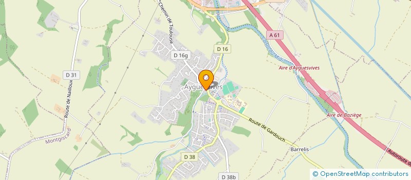 localisation de l'entreprise AEROCONSULT  DONNEVILLE