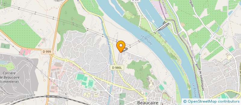 localisation de l'entreprise AEROCULTURE  BEAUCAIRE