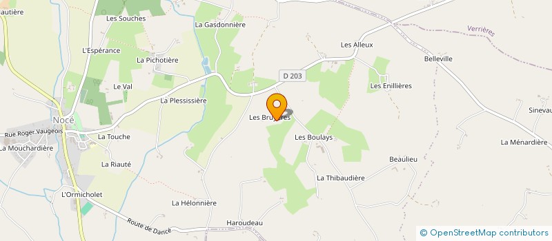 localisation de l'entreprise AERODECAPAGE DU PERCHE à PERCHE-EN-NOCE