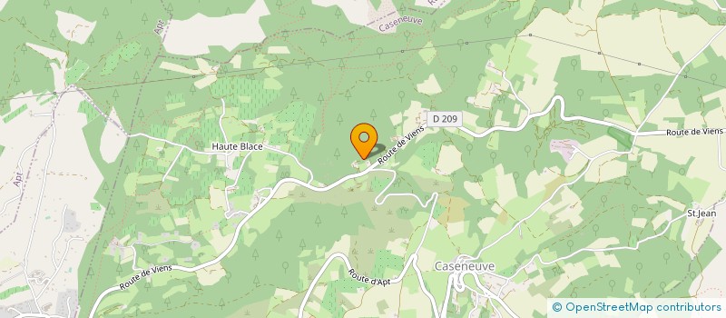 localisation de l'entreprise AERODROME DU GRAND LUBERON à SAINT-MARTIN-DE-CASTILLON
